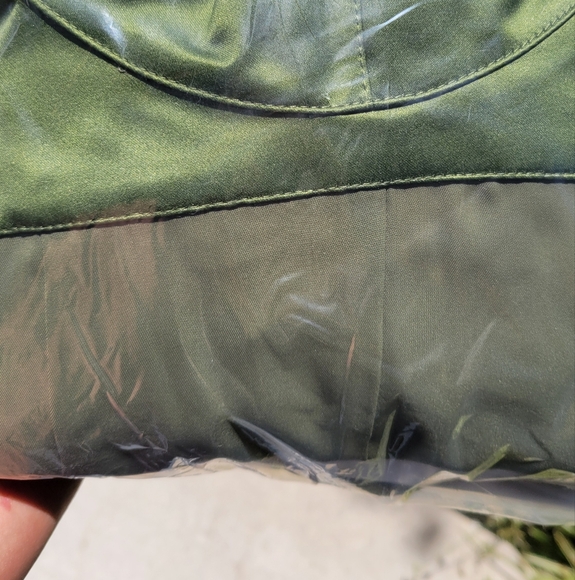 3.1 PHILLIP LIM Fluid Flare Bustier Prom Gown Olive Green - Picture 16 of 16